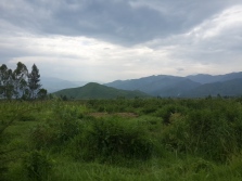 Pendant notre route pour le Burundi, Le  beau paysage de la plaine de ruzizi