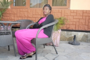 Grace Kabera une jeune fille de Goma.